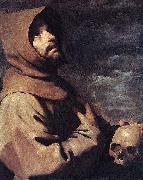 Francisco de Zurbaran St Francis oil on canvas